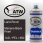 Preview: Land-Rover, Mariana Black Pearl, 1AD / PEL / 860: 400ml Sprühdose, von ATW Autoteile West.